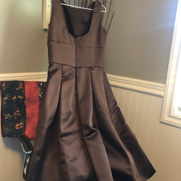 Dessy Collection Sleeveless Bridesmaid/Prom/Formal Dress - Style 2780 - Espresso - Picture 4 of 8